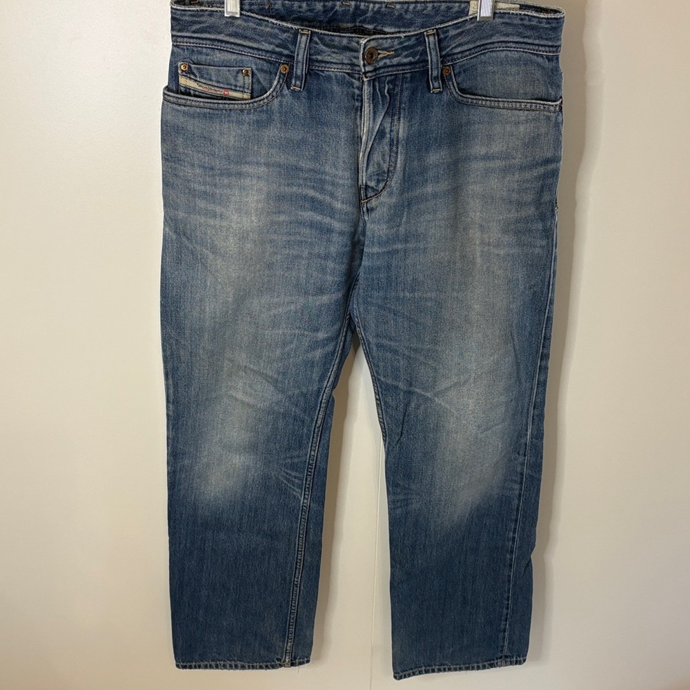 Diesel Relaxed Fit Light Blue Jeans